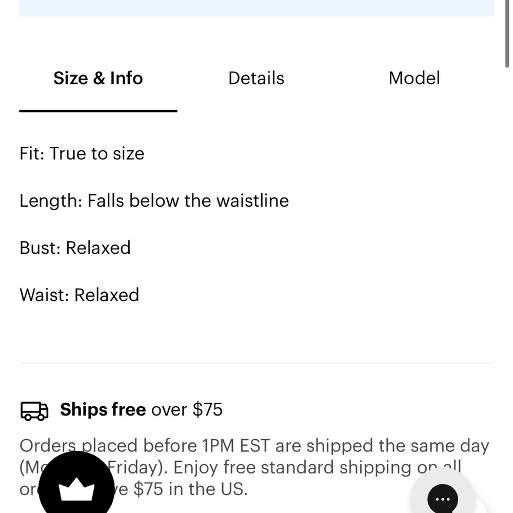 NWT Vestique Boutique Drop Shoulder Cropped Sweater Size Small - Picture 5 of 10